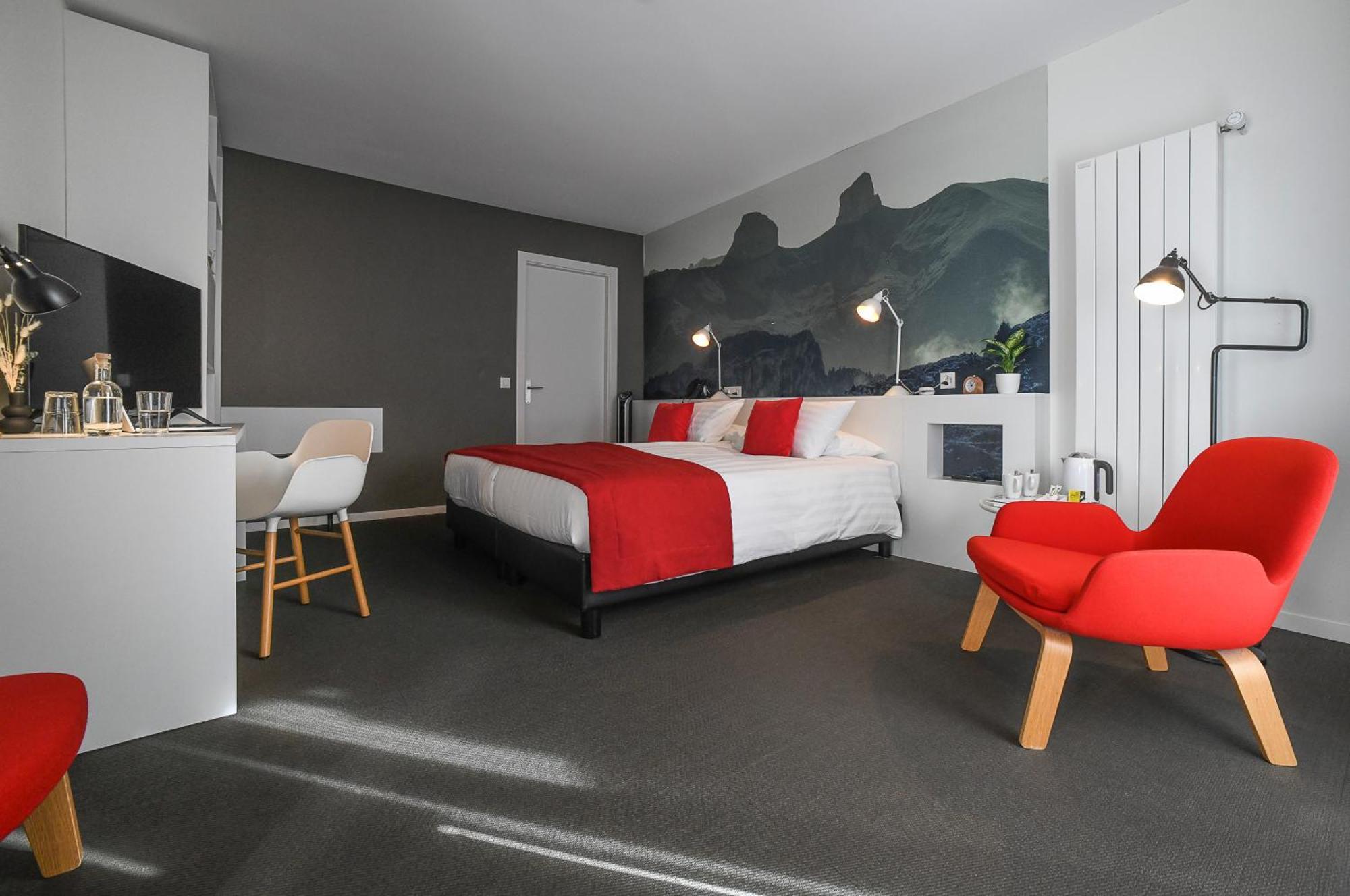 Home Swiss Hotel Genf Szoba fotó
