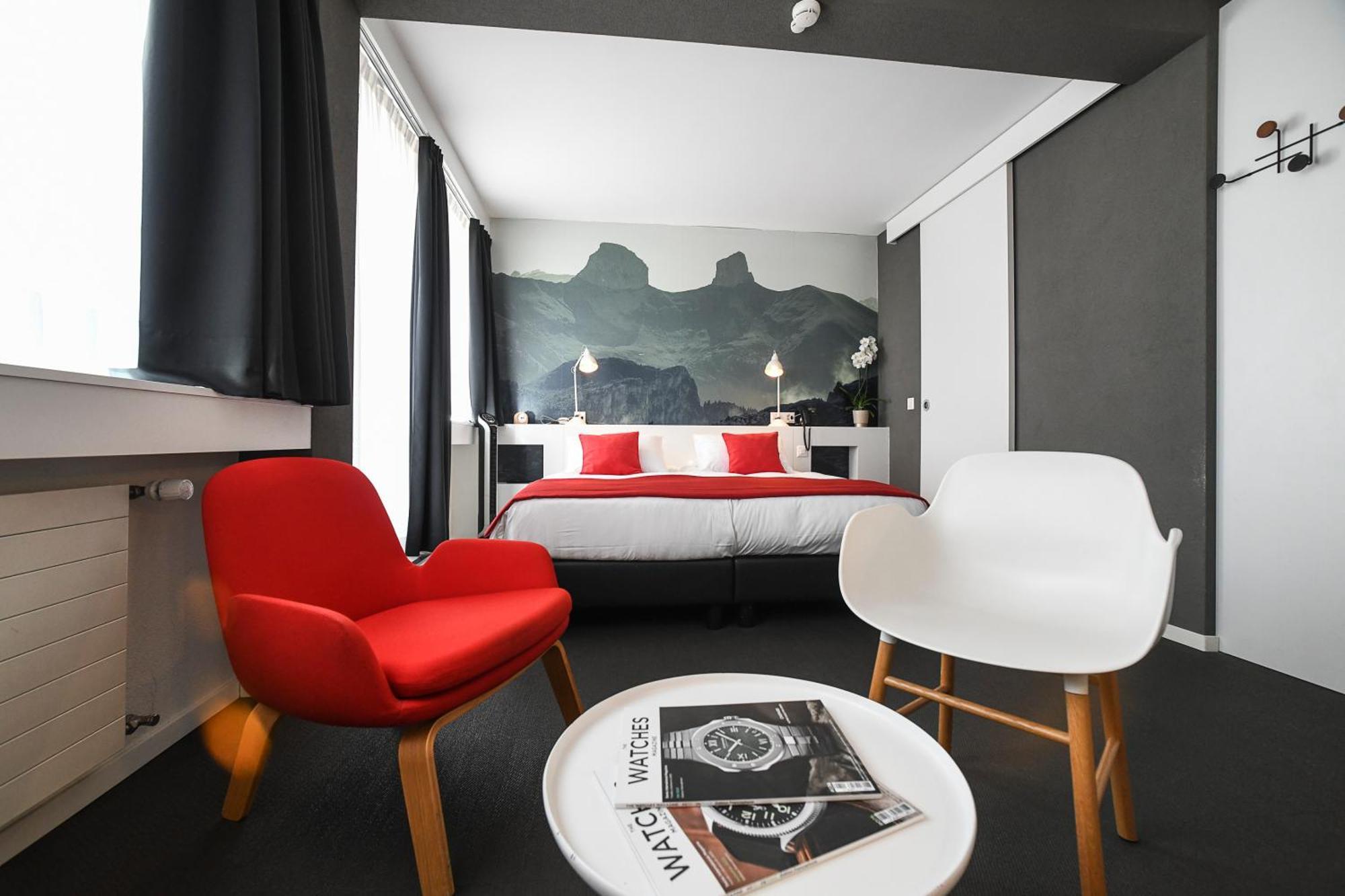 Home Swiss Hotel Genf Szoba fotó
