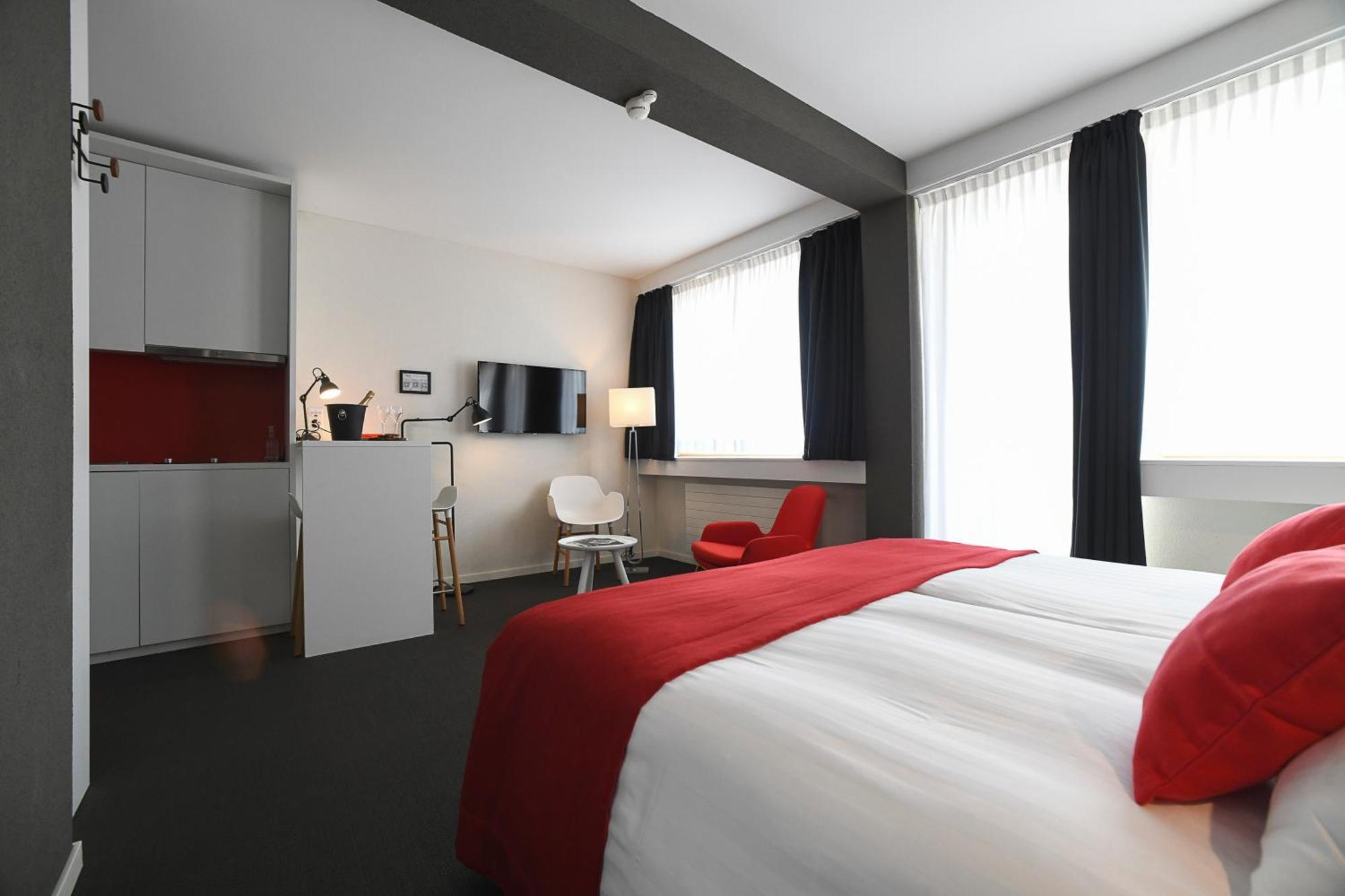 Home Swiss Hotel Genf Szoba fotó